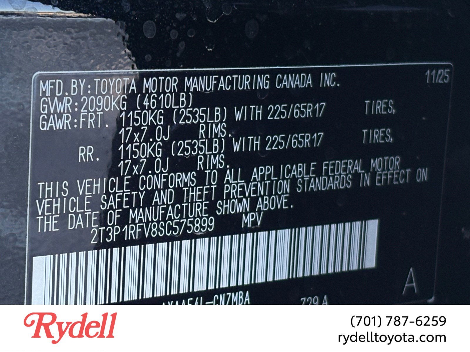 2025 Toyota RAV4 XLE