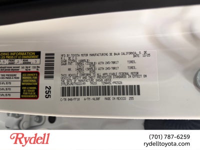 2026 Toyota Tacoma SR5