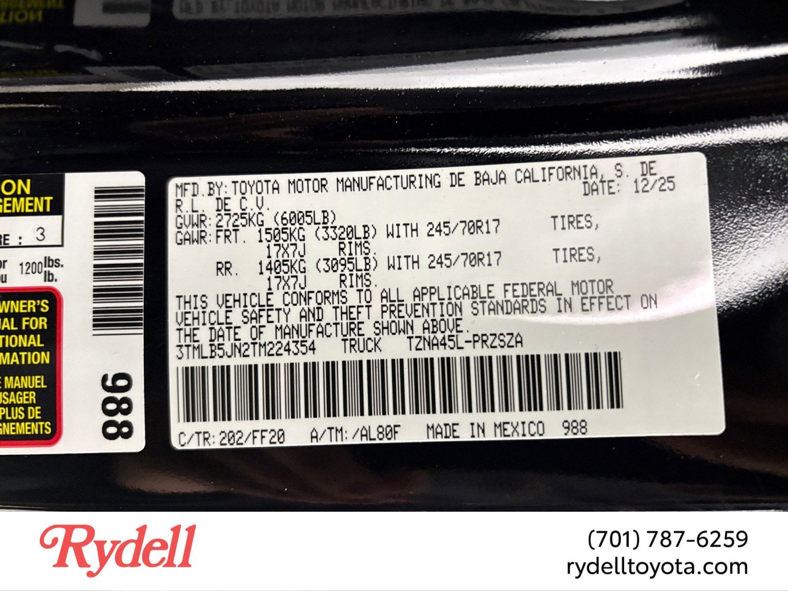 2026 Toyota Tacoma SR5