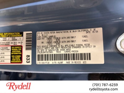 2026 Toyota Tacoma SR5