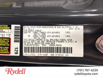 2026 Toyota Tacoma TRD Sport