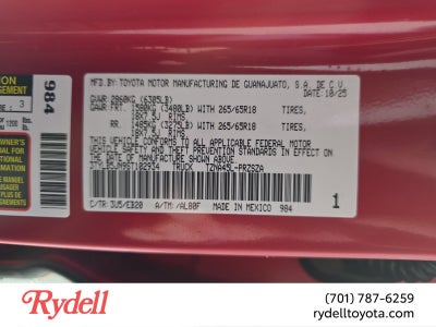 2025 Toyota Tacoma Limited