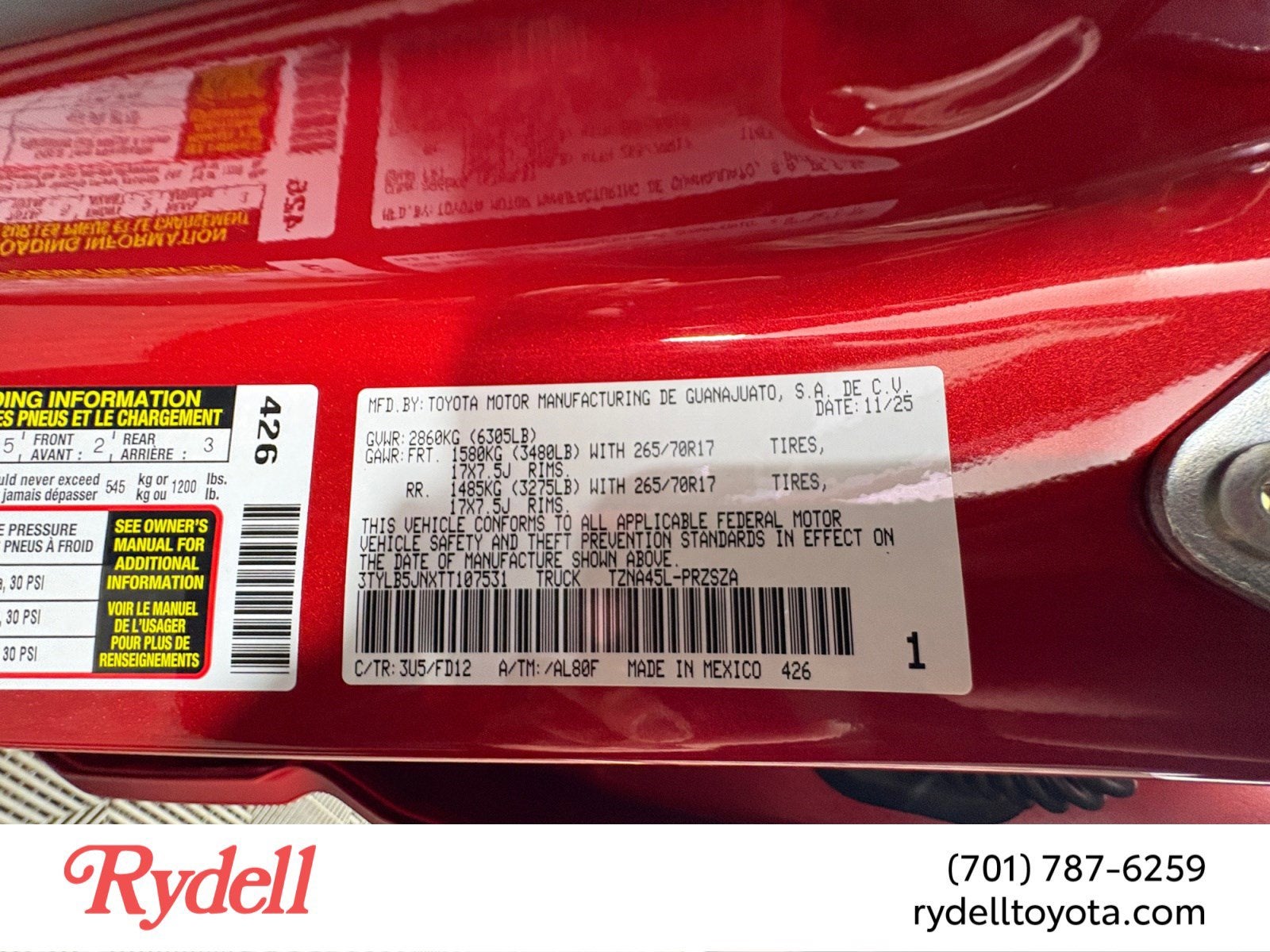 2026 Toyota Tacoma TRD Off-Road