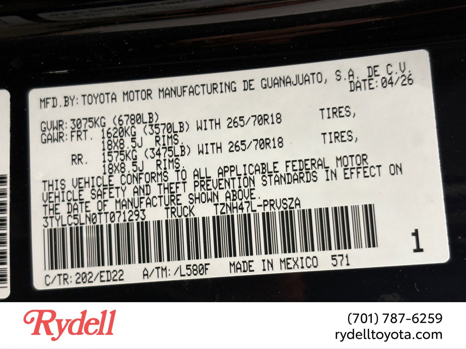 2026 Toyota Tacoma i-FORCE MAX Tacoma TRD Pro