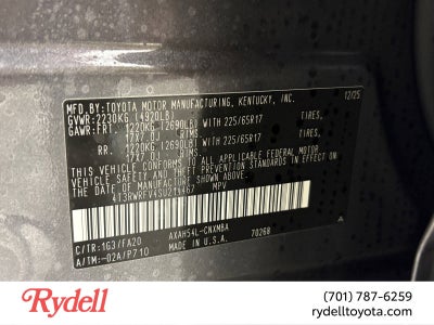 2025 Toyota RAV4 Hybrid XLE