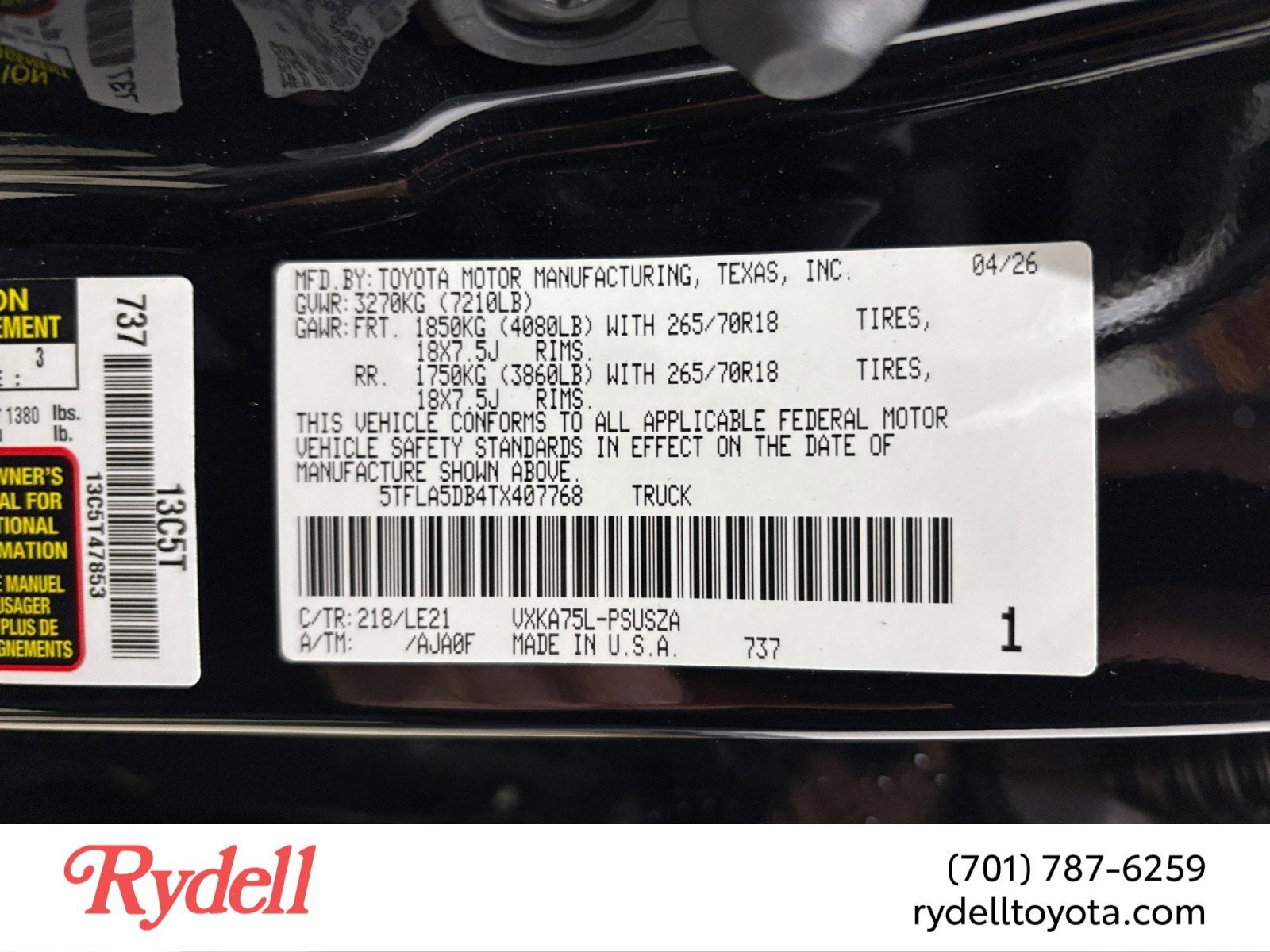 2026 Toyota Tundra SR5