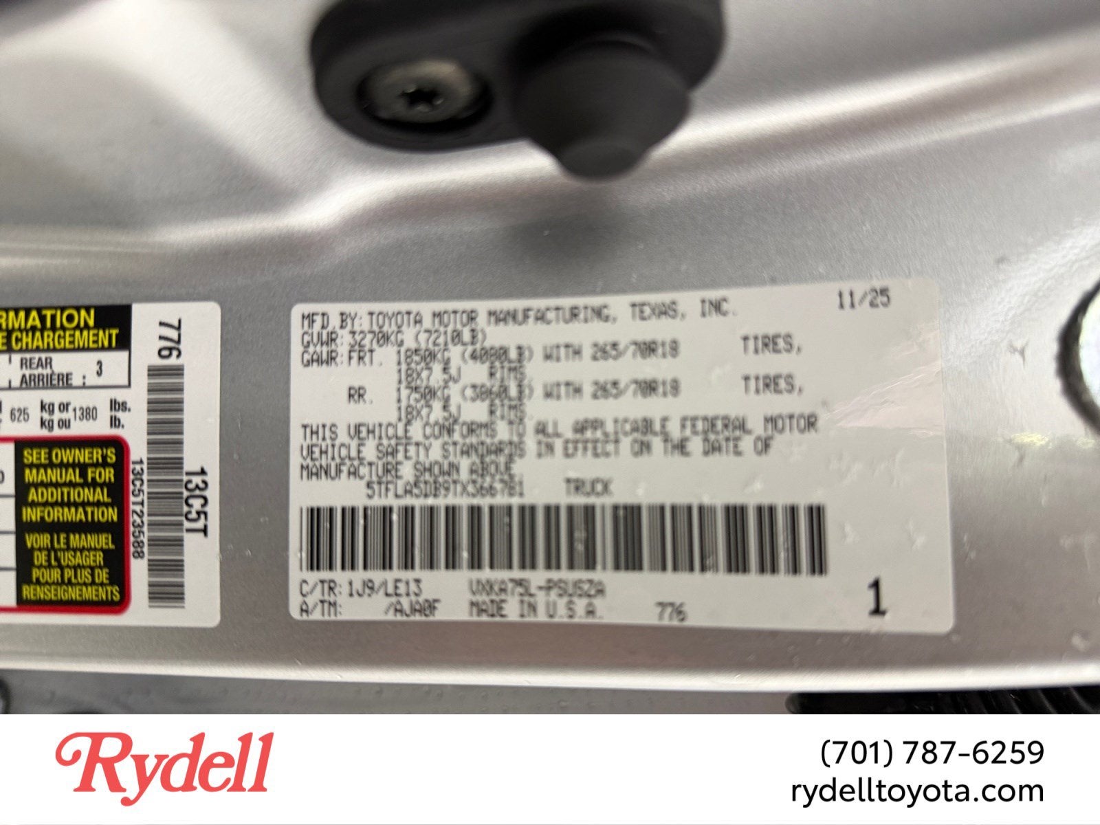 2026 Toyota Tundra SR5