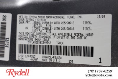 2025 Toyota Tundra SR5