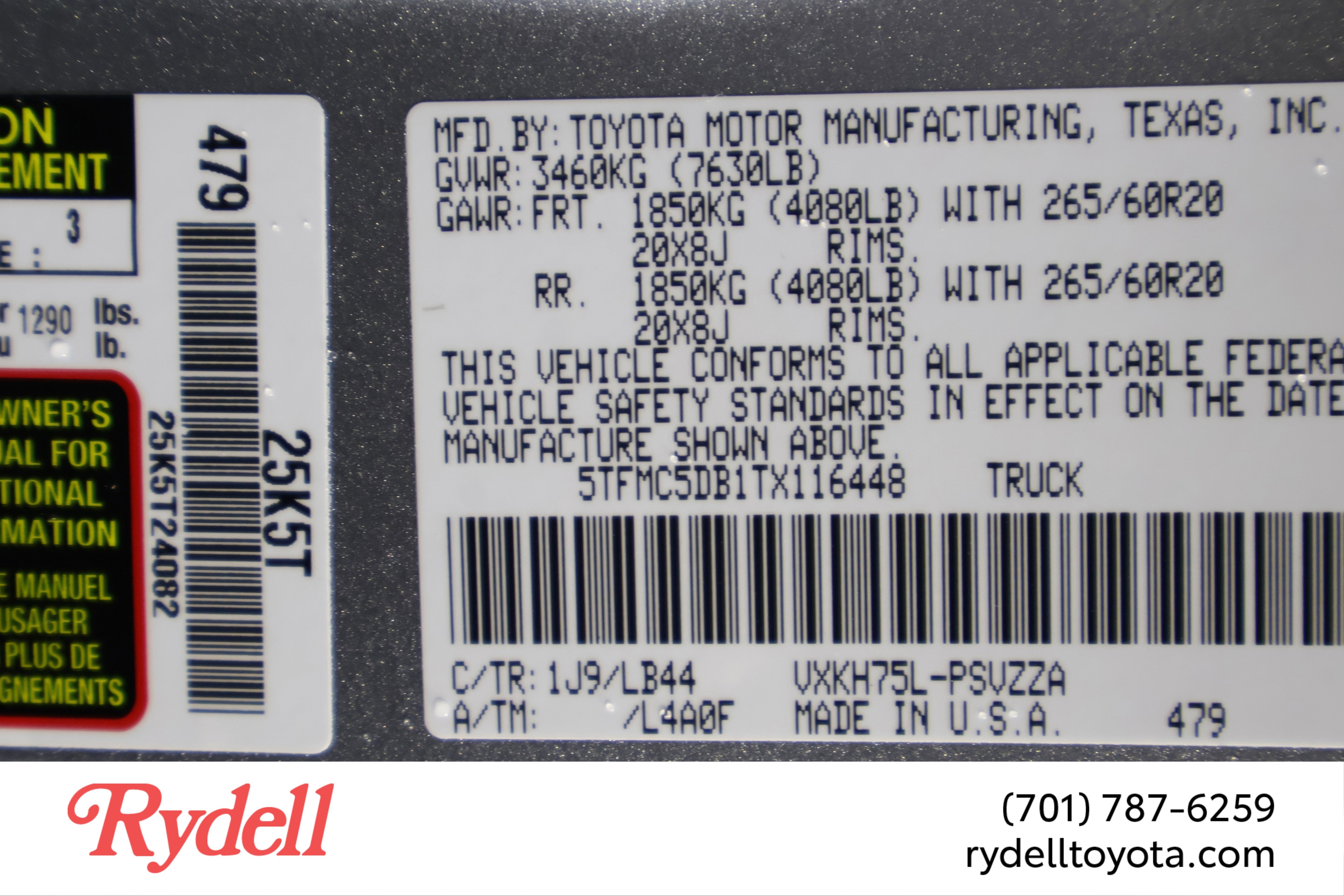 2026 Toyota Tundra i-FORCE MAX Tundra 1794 Edition
