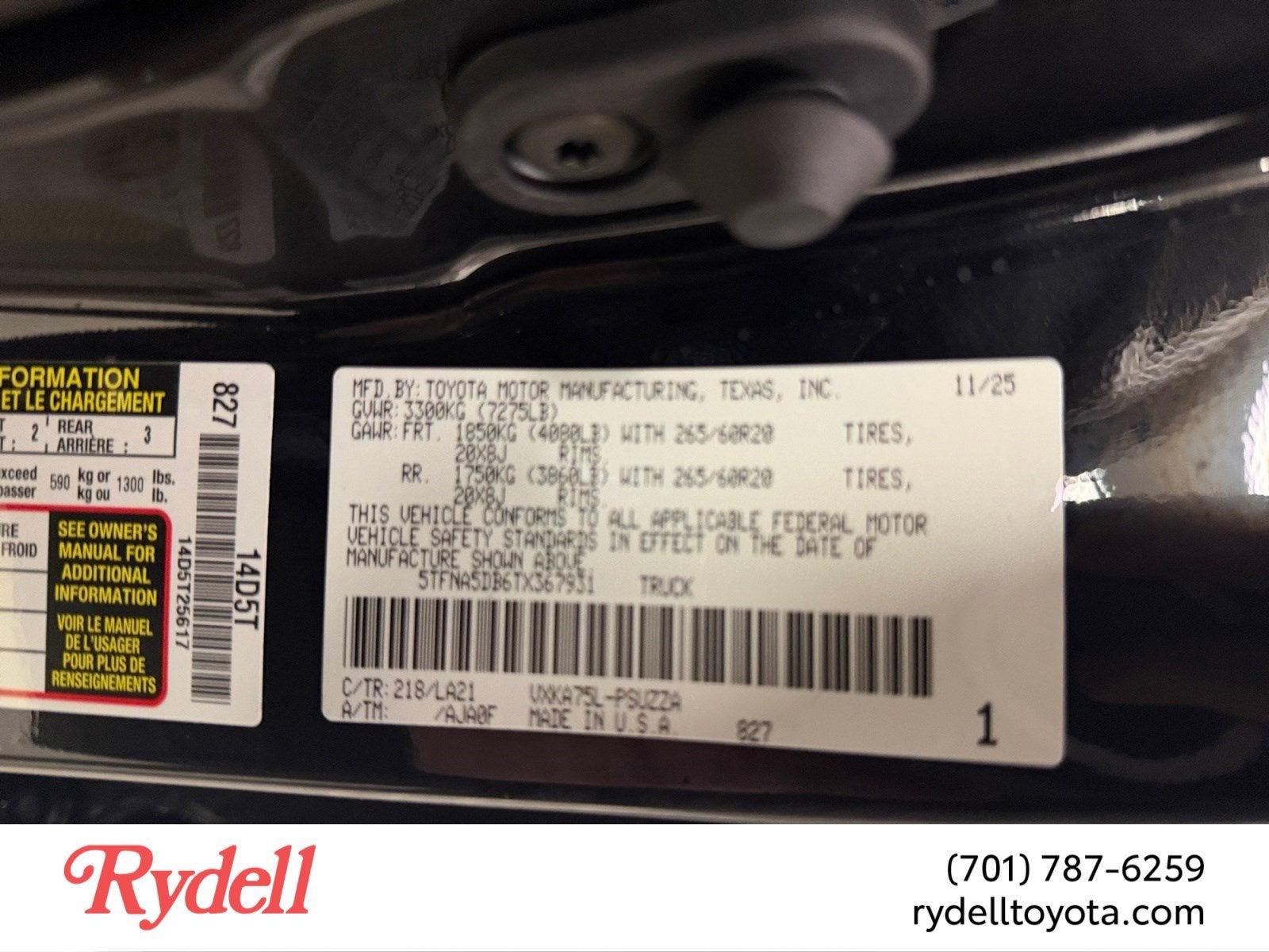 2026 Toyota Tundra Platinum