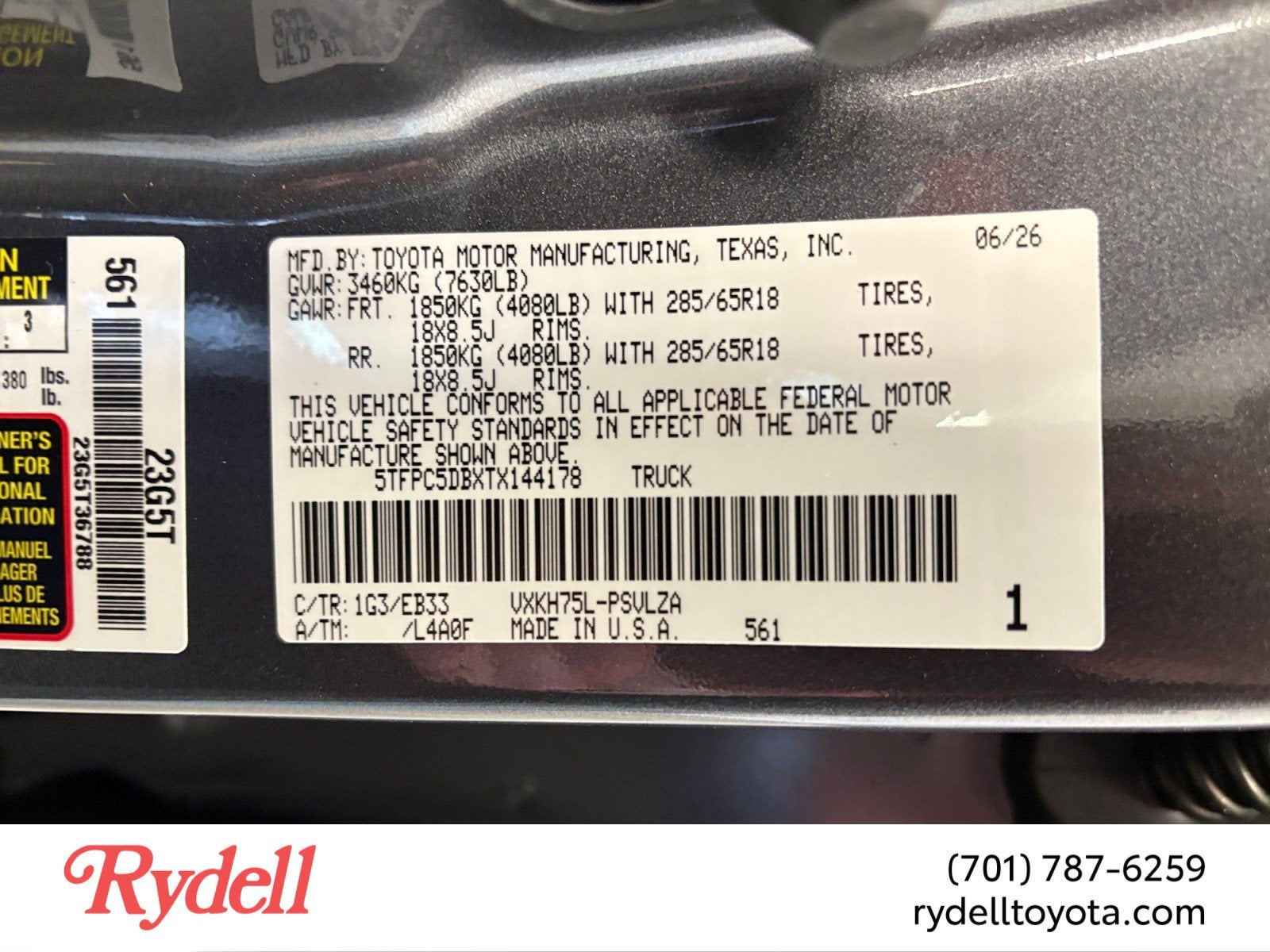 2026 Toyota Tundra i-FORCE MAX Tundra TRD Pro