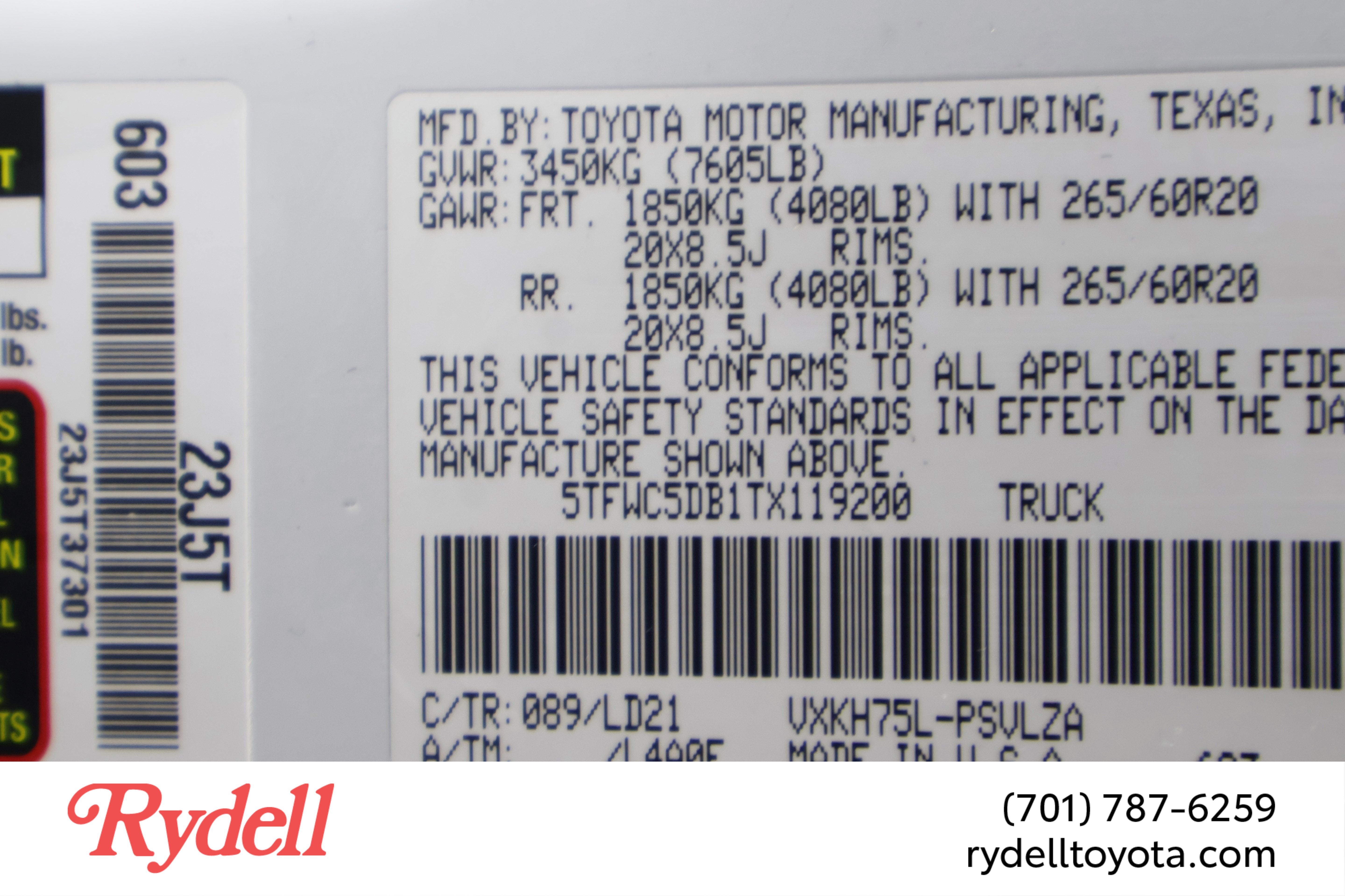2026 Toyota Tundra i-FORCE MAX Tundra Limited