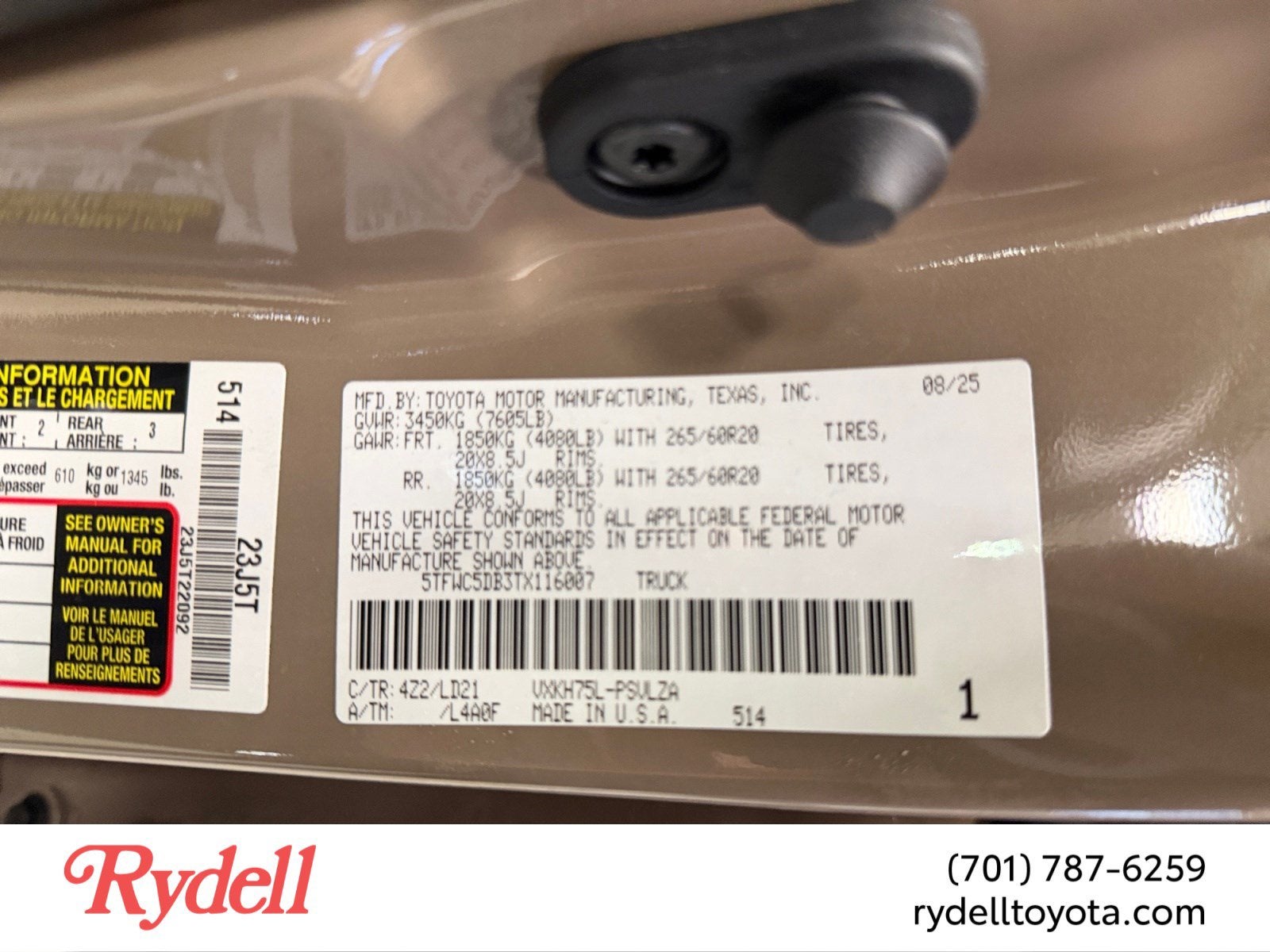 2026 Toyota Tundra i-FORCE MAX Tundra Limited