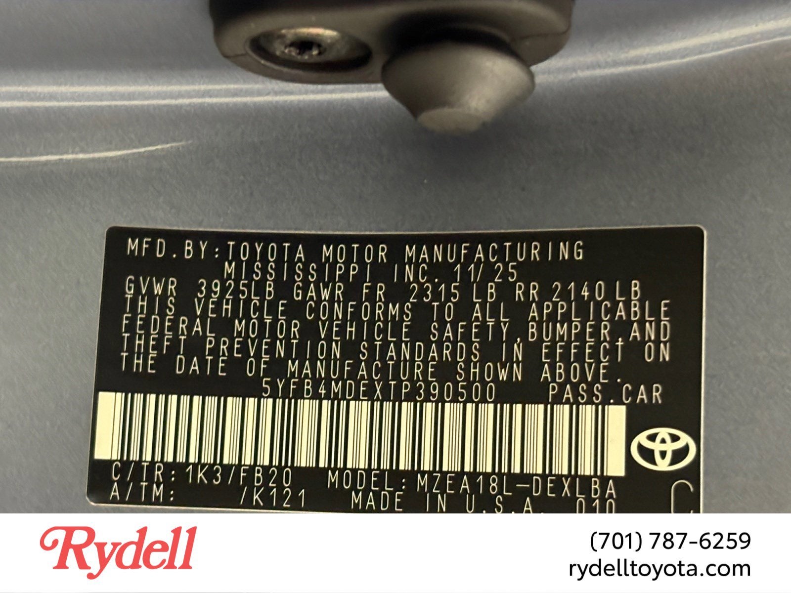 2026 Toyota Corolla LE