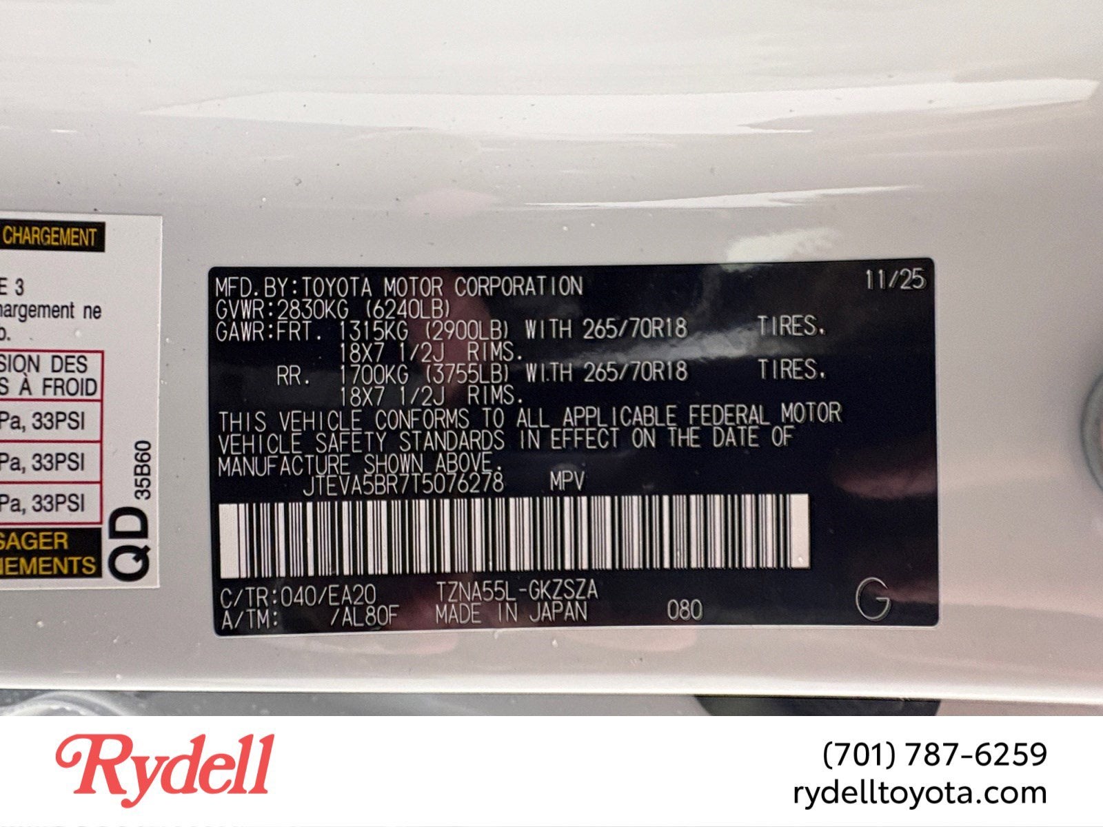 2026 Toyota 4Runner TRD Off-Road Premium