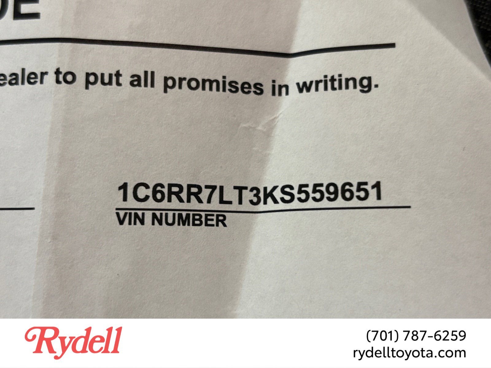 2019 RAM 1500 Classic Big Horn