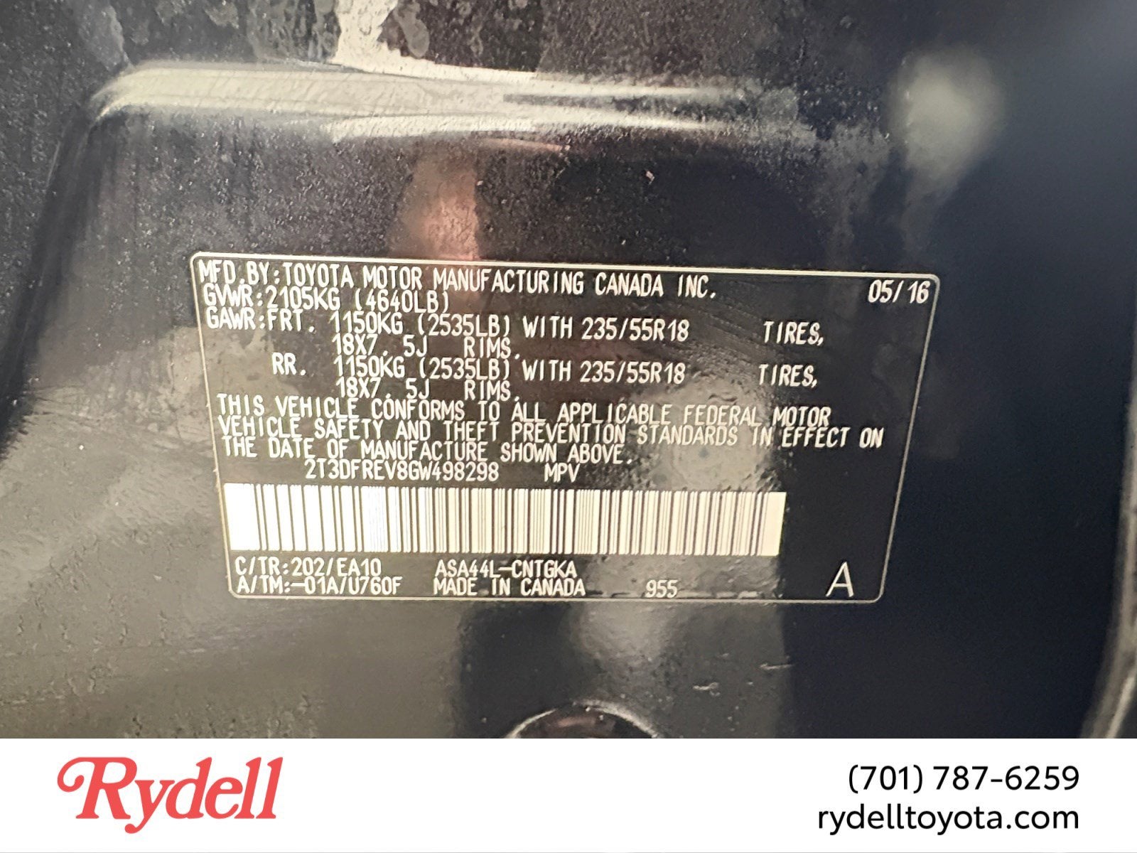 2016 Toyota RAV4 Limited