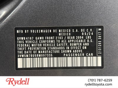 2024 Volkswagen Jetta S