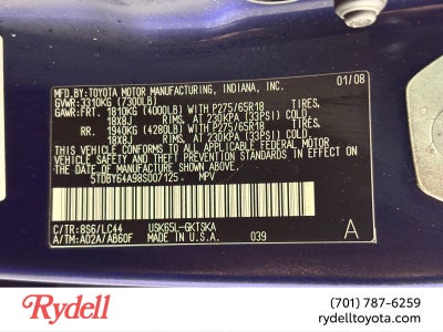 2008 Toyota Sequoia SR5