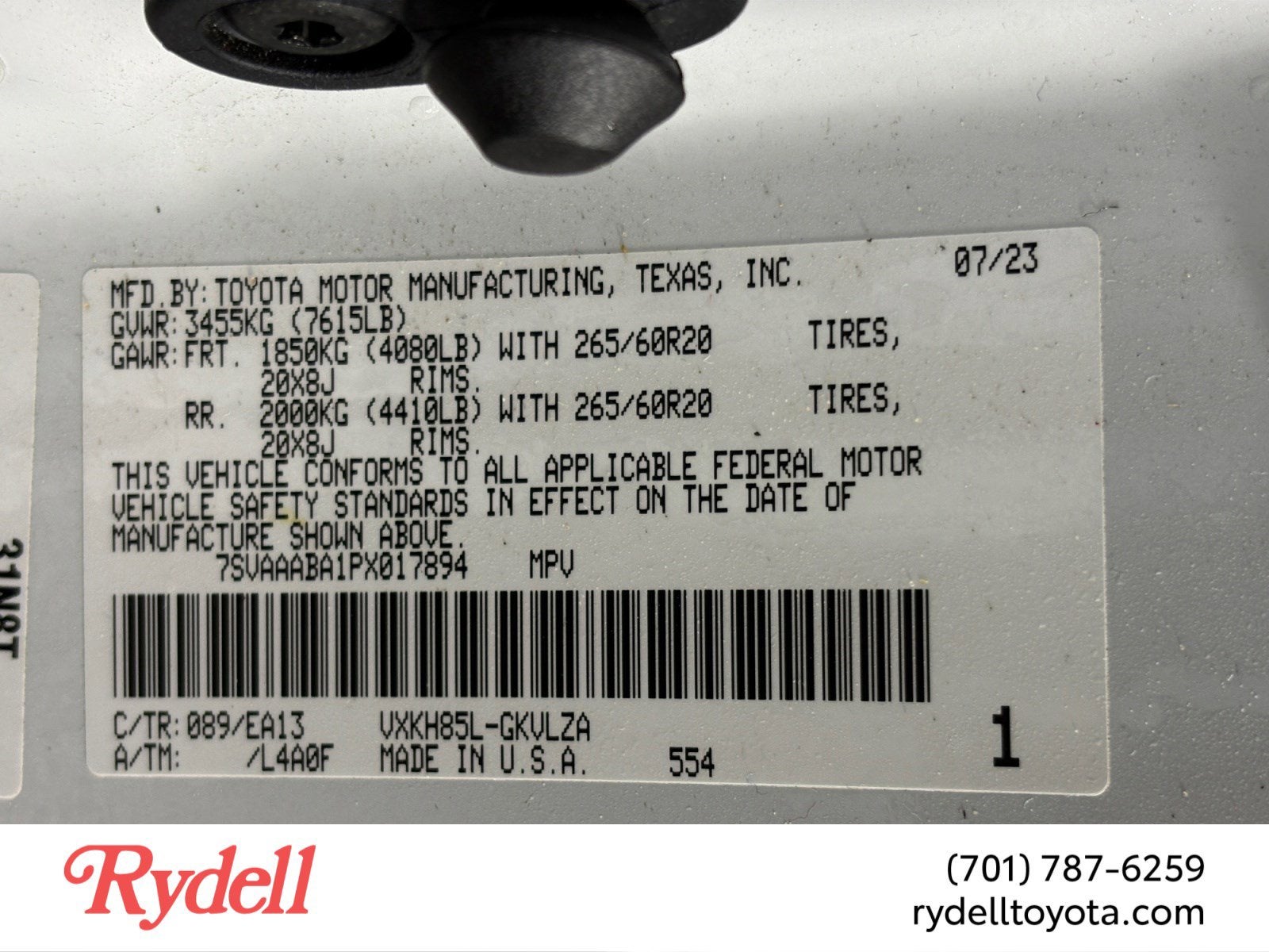 2023 Toyota Sequoia Limited