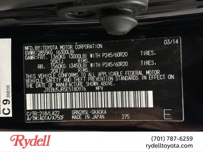 2014 Toyota 4Runner Limited