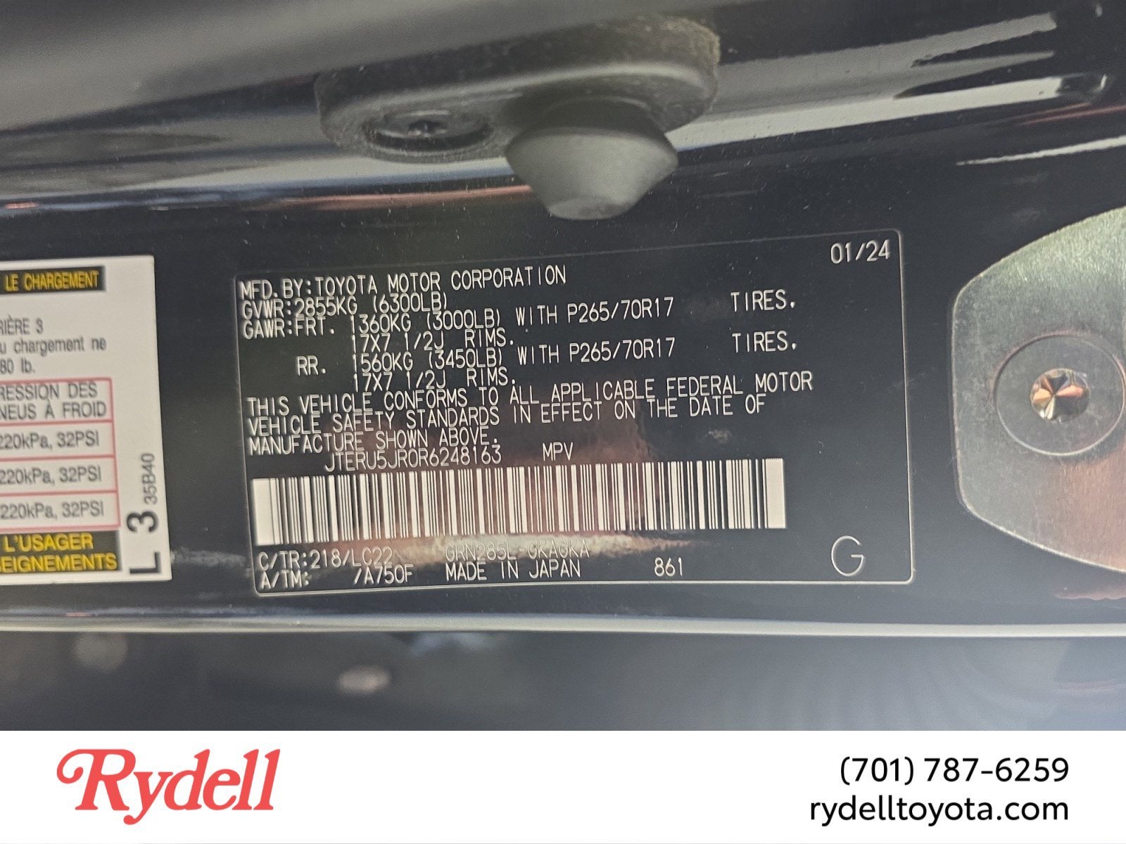 2024 Toyota 4Runner TRD Off-Road Prem V6