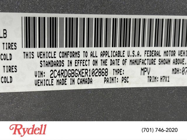 2014 Dodge Grand Caravan SE