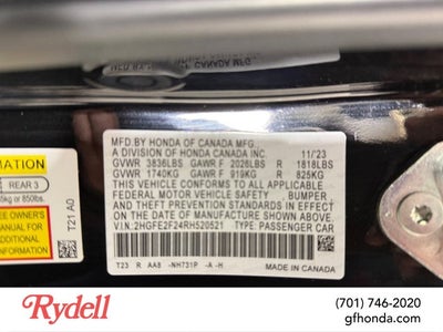 2024 Honda Civic Sedan LX