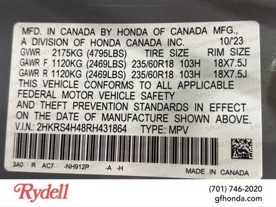 2024 Honda CR-V EX