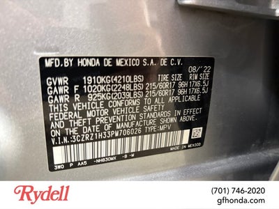 2023 Honda HR-V LX