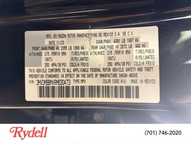 2024 Mazda Mazda CX-30 2.5 S Select Sport