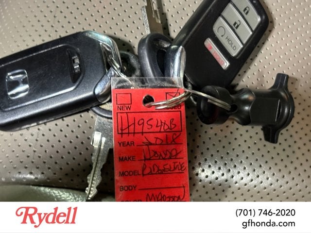 2018 Honda Ridgeline RTL