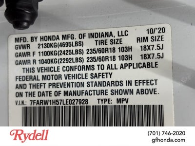 2020 Honda CR-V EX