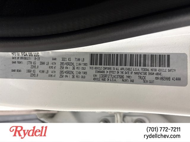 2020 RAM 1500 Longhorn