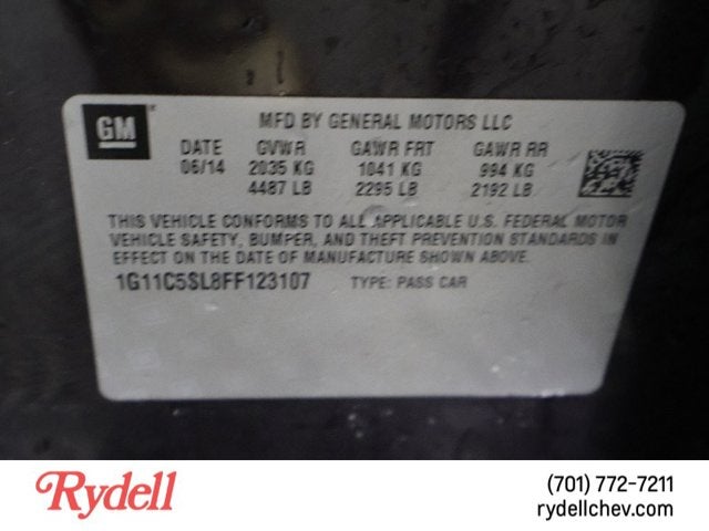 2015 Chevrolet Malibu LT