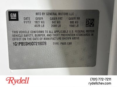 2013 Chevrolet Cruze LS