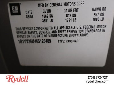 2006 Chevrolet Corvette Base