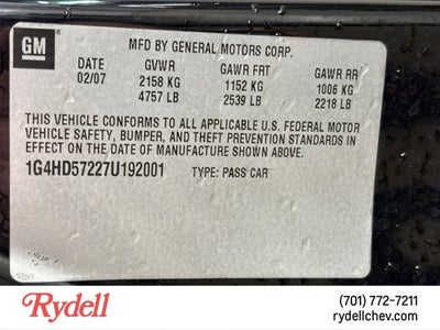 2007 Buick Lucerne V6 CXL