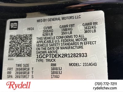 2024 Chevrolet Colorado 4WD Z71