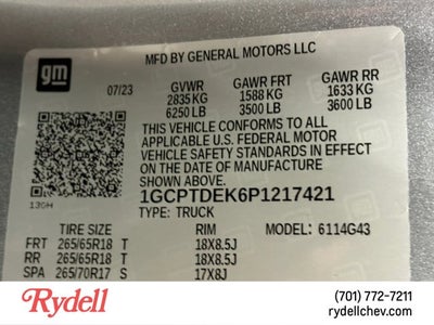 2023 Chevrolet Colorado 4WD Z71