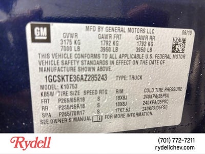 2010 Chevrolet Silverado 1500 LTZ