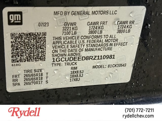 2024 Chevrolet Silverado 1500 RST