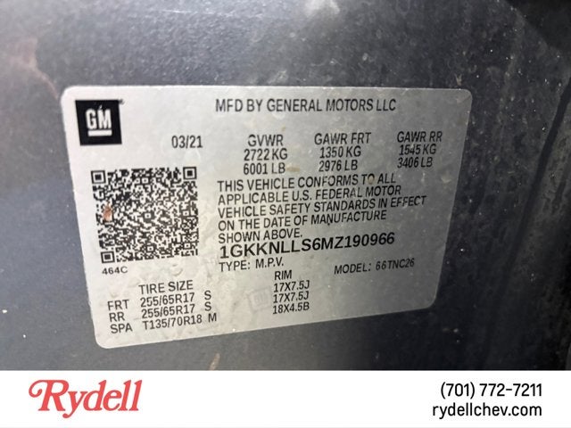 2021 GMC Acadia AT4