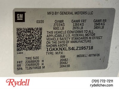 2020 GMC Acadia Denali