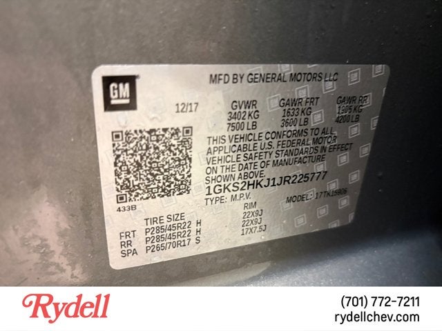 2018 GMC Yukon XL Denali