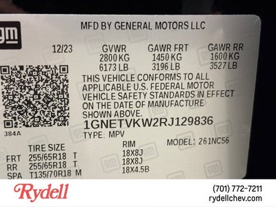 2024 Chevrolet Traverse Limited LT Cloth