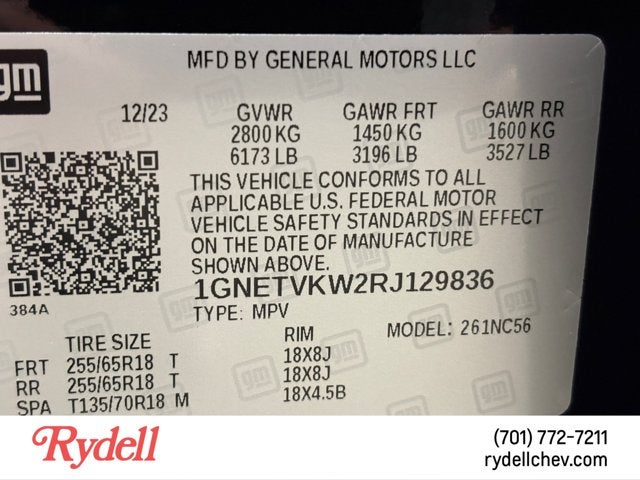 2024 Chevrolet Traverse Limited LT Cloth