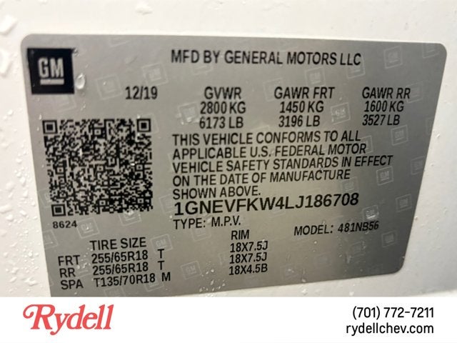 2020 Chevrolet Traverse LS