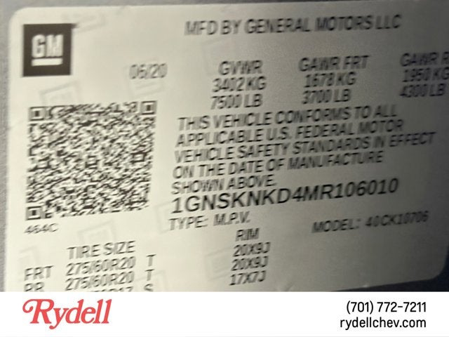 2021 Chevrolet Tahoe LT