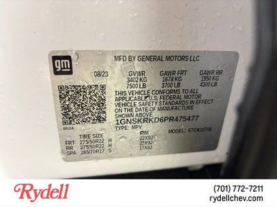 2023 Chevrolet Tahoe RST